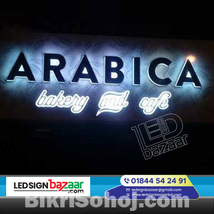 Backlit Sign & Frontlit Letter Led Lighting.